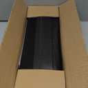 SONGMICS 2-Tier Shoe Rack, Shoe Storage for Hallway Closet, Slim and Space-Saving, Metal Frame, Non-Woven Fabric Shelves, Black 