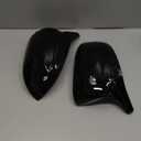 TanReborn M Style Wing Mirror Cover Caps Replacement for BMW X5 G05 X6 G06 X3 G01 X4 G02 Accessories,2PCS Gloss Black M Performance Sport Side View Mirror Housings