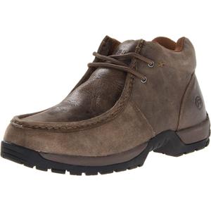 Roper Men's Performance 2 Eyelet Boot (10 Wide, Vintage Nubuck Brown)