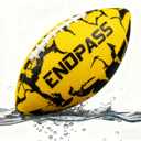 Water Sports Footballs Non-Slip Football Outdoor Beach & Pool Party Games Perfect for Team Play Water Sports and Family Party Game, Size 3