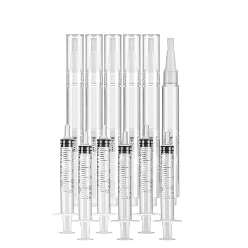 XTIIEED 6 Pack Fillable Touch Up Paint Pen, Refillable Brush Pens, Touch up Paint pens for Walls - Wood Floors, Windows, Furniture, Kitchen Cabinet, Suitable for Any Repair