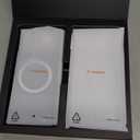 TORRAS Magnetic Shockproof for Samsung Galaxy Z Fold 7 Case Clear with Screen Protector, Fit for MagSafe, 4X Military Grade Hinge Protection, Slim Phone Case for Samsung Z Fold 7, Clear