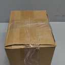 40 Pcs Brown Velvet Christmas Balls Flocked Christmas Tree Hanging Ornaments Neutral Shatterproof Plastic Velvet Ball for Xmas Tree Decor