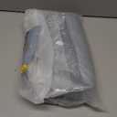 EACHY Travel Makeup Bag, Large Capacity Cosmetic Bag for Women, Waterproof PU Leather, Flat Open Portable Toiletry Bag for Skincare, Brushes & Travel Essentials (AN-Blue)