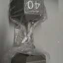 CAP Barbell Cast Iron Hex Dumbbell | Multiple Options (40 lb, Gray, Pair)