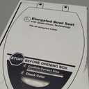 KOHLER Stonewood Quiet-Close, Elongated Toilet Seat Soft Close, Durable Wood, Easy Installation, Universal Fit, Home Essentials, White Finish, K-20466-0