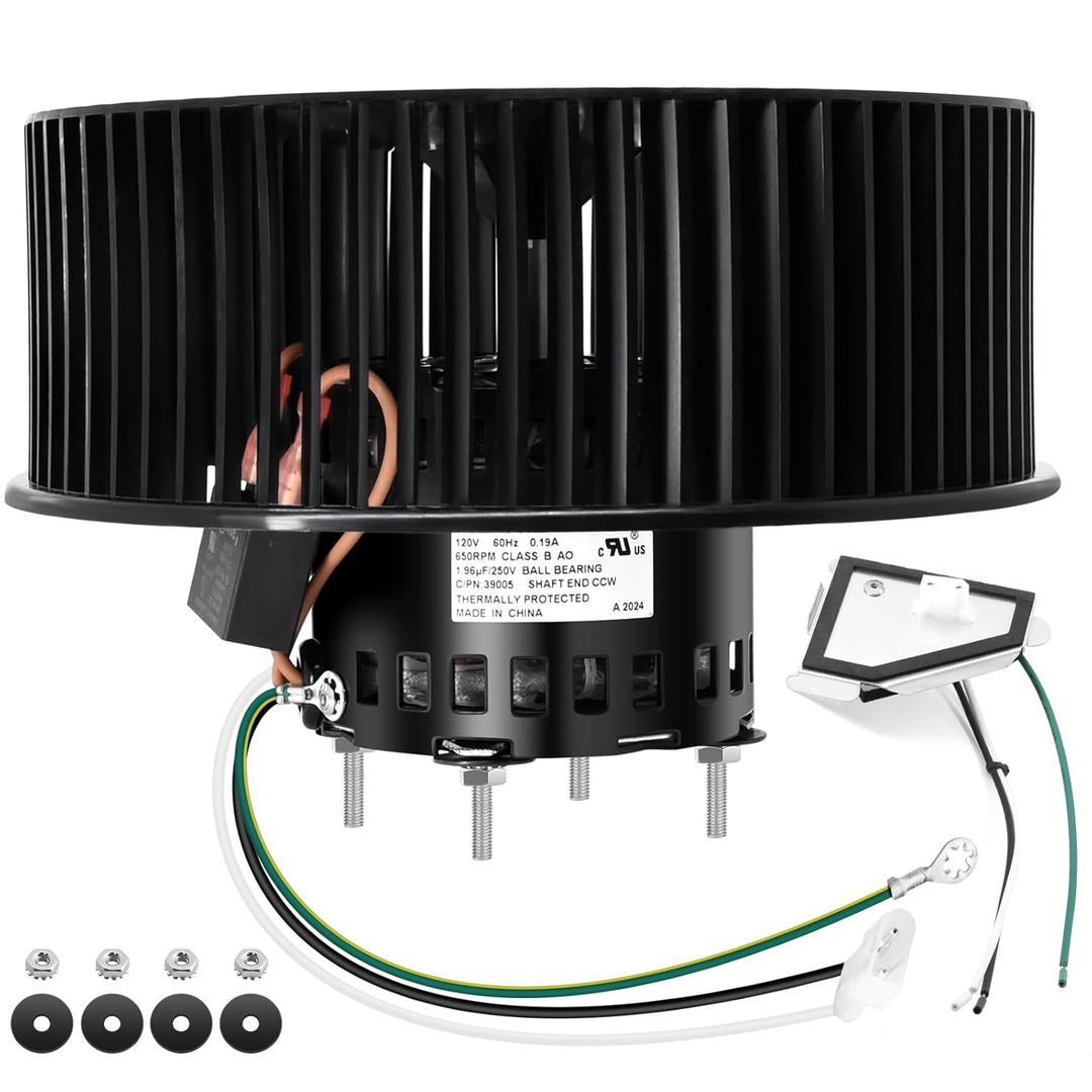 QTRN110L, QTRN110 Fan Motor Replacement, S97018218, 97018218, S97020048, 97020048 Bath Exhaust Fan Motor Assembly for Broan Nutone QTN110E, QTN110LE, QTR110, QT110LE, QTR110L, QTR100L, QT110E, QT90L
