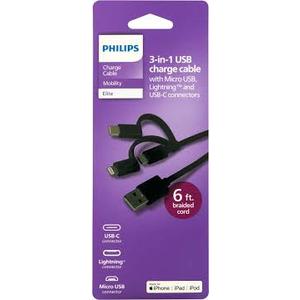 Philips 3-in1 USB Charge Cable
