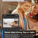 TP-Link Tapo 1080P Indoor Security Camera for Baby Monitor, Dog Camera w/Motion Detection, 2-Way Audio Siren, Night Vision, Cloud & SD Card Storage, Works w/Alexa & Google Home (Tapo C100)