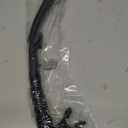 Aegend Diving Dry Snorkel for Adult & Youth - Snorkeling Gear with Top Dry Valve, Perfect for Snorkeling, Freediving, Swimming and Scuba Diving, Black