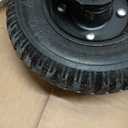 8 Inch Heavy Duty Fence Gate Wheel, Suitable for Metal Tube Gate, Wooden Door, Farm Gate Wheels, Capacity 750 lbs Spring-Loaded Caster, 360 Degree Rotation, Dual Mount Options (Straight/U-Bolt)