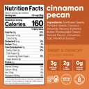 NuTrail Nut Granola Cereal, Cinnamon Pecan, No Sugar Added, Gluten Free, Grain Free, Keto, Low Carb, Healthy Breakfast 8 oz. 3 Count