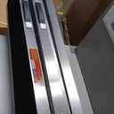 VNN Portable Wheelchair Ramp 7FT, Seamless Non-Slip Aluminum Ramps for Wheelchairs for Home, Handicap Wheelchair Ramps for Home Steps, Aluminum Loading Dock Plates, Doorways, Black (Usable height 7-21 inch)