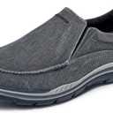 Skechers Men's Expected Avillo Relaxed-Fit Slip-On Loafer (7.5, Black)