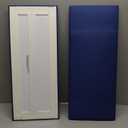 11 pcs Memory Foam Chair Pads Non-Slip Rubber Back Indoor Swing /Settee Cushion 24'X10'X1' Blue