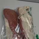 UBFEN Sneakers Barefoot Shoes for Womens Mens Minimalist Trail Running Hiking Comfortable Walking, Beige, 42