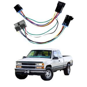 16233143 9378815, 1572548 A/C Heater Climate Temperature Control Adapter Wire Harness Fit for 1995 Chevy Silverado Without Rear DEFROST Option (Convert 1996-1999 Unit in Your 1995 Vehicle) 16233143 9378815, 1572548 A/C Heater Climate Temperature Control Adapter Wire Harness Fit for 1995 Chevy Silverado Without Rear DEFROST Option (Convert 1996-1999 Unit in Your 1995 Vehicle)