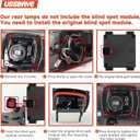 LED Tail Lights For 2021-2023 Ford F150 Right Passenger Side Chrome