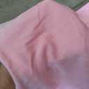 Full Body Pregnancy Pillow - J Shaped Body Pillow - Maternity Pillow for Pregnant Women - Super Soft Cotton Cover, Pink Grey, 28*55 inch
