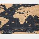 World Map Mouse Pad
