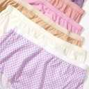 Hanes Women's Underwear Briefs Pack, 6-Pack, Cotton Brief Panties for Women, Moisture-Wicking (Plus Size) (XXXL)