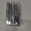 5 x 3 Inch Heavy Duty Door Locks Hasp Latch, Stainless Steel Security Packlock Clasp Hasp Lock Latch for Fence Gate, Gate, Shed Closet Cabinet, Black, 1 Pack