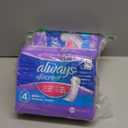 Always Discreet Adult Incontinence Pads for Women, Moderate Absorbency, Regular Length, Postpartum Pads, 108 Count (2 Packs of 54)