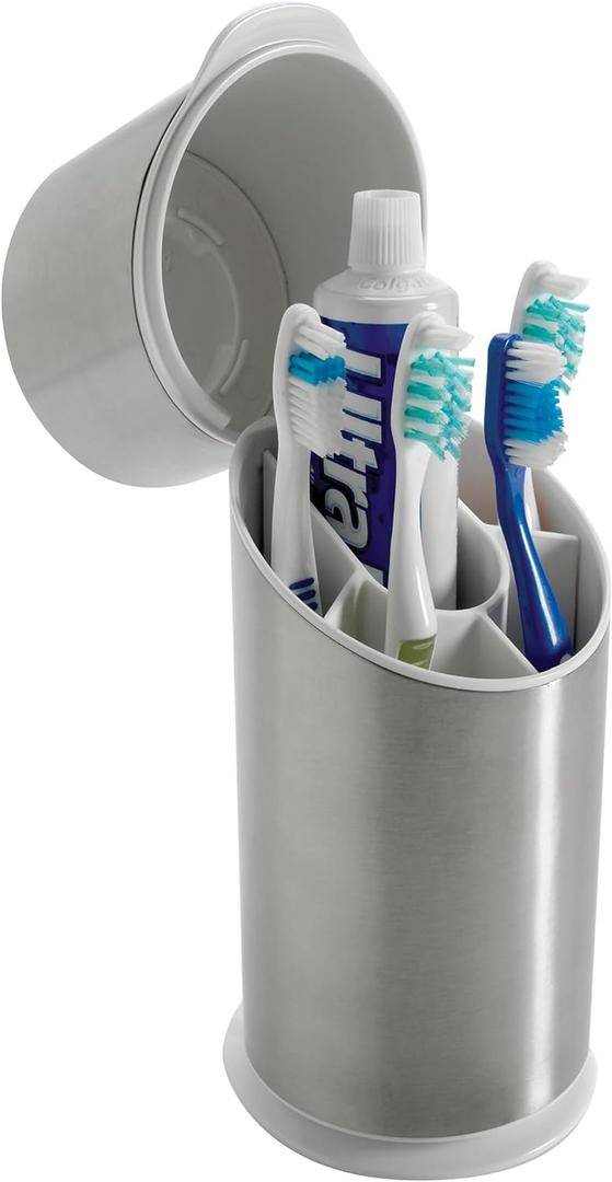 OXO Good Grips Stainless Steel Toothbrush Organizer 9.75 Inch