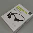 Bone Conduction Headphones 15H Playtime, IPX6 Waterproof Bone Conduction Earbuds, Open Ear Headphones Bluetooth 5.3 Wireless Earbuds with Mic Sweatproof Headset for Running, Cycling