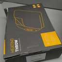 Tefici Electric Heated Blanket Throw, Super Cozy Soft 2-Layer Flannel 50" x 60" Heated Throw with 3 Heating Levels & 4 Hours Auto Off, Machine Washable, ETL&FCC Certified, Home Office Use,Camel