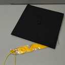 Unisex Adult Matte Graduation Cap with Tassel Year Charm