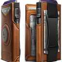 KEMISANT Airtag Wallet Men Gift,Mens Slim Front Pocket Wallet Money Clip Standard or Apple Airtag Use 3.8"2.8"0.9"