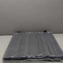 Art3d Slat Wall Panel, 3D Fluted Textured Panel 12-Tile 19.7 x 19.7in. - Black