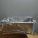 16'' High Sides XXXL All Stainless Steel Cat Litter Box with Lid,8'' Deep Metal Litter Box for Big Cats,Extra Large Litter Boxes with High Wall Enclosure,Anti-Leakage,Never Absorbs Odors,Non-Sticky