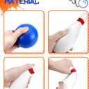 Phobby Kids Bowling Set with 10 Soft Foam Bowling Pins & 2 Balls, Indoor Outdoor Bowling Toys for Toddlers 3-8 Years Old, Medium, Small