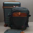 UKEIN Luggage Sets 3 Piece, Carry On Luggage 20In With Spinner Wheels,PC Hardside Suitcase Set with TSA Lock,Durable Carry On Suitcase With Travel Backpack for Men (Green, 3 piece set (20inch))