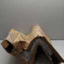 Greenstell Laundry Hamper with Wheels, No Install Needed, 110L Divided Handwoven Hampers & 2 Removable Liner Bags, Rattan Clothes Laundry Basket with Lid & Handles, Foldable Hampers Brown 22x13x26.4In