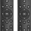 (Pack of 2) Universal Remote Control for Samsung/TCL/Vizio/Pioneer/Roku Smart TVs Remote Replacement, Compatible with Voice Smart TV