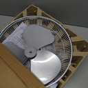 Comfort Zone Oscillating Wall Mount Fan with Adjustable Tilt, 16 inch, 3 Speed, Metal Grille, 90 Degree Oscillation, Airflow 14.07 ft/sec, Ideal for Home, Bedroom, Gym & Office, CZ16W