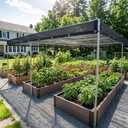 Royal Shade 30% Black Shade Cloth 10FT x 10FT Mesh Tarp with Grommets for Garden Patio, Plant Shading, Greenhouse, Pergola, Chicken Coop, Dog Kennel, Lawn 