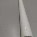 rabbitgoo Frosted Glass Window Privacy Film, No Glue, White, 45.2" x 157.4"