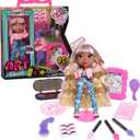 Just Play Art Squad Lady T 10-inch Doll & Accessories with DIY Craft Stencil Project, Kids Toys for Ages 3 Up