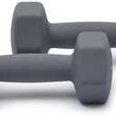 Amazon Basics Neoprene Dumbbell Hand Weights for Exercise and Muscle Toning