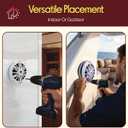 Pyle 6.5 Inch Dual Marine Speakers - 2 Way Waterproof and Weather Resistant Outdoor Audio Stereo Sound System with 200 Watt Power, Poly Carbon Cone and Butyl Rubber Surround - 1 Pair (White)