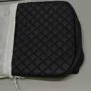 KBH Center Console Armrest Cover for Chevy Chevrolet Silverado & GMC Sierra 2019-2026, Tahoe & Suburban & Yukon 2021-2026, Bucket Seat Only, Vinyl Leather Car Arm Rest Box Cushion Pad Covering, Black