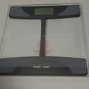 Glass Weight Tracking Scale Black/Clear - Health-O-Meter