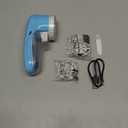 Electric Lint Remover Fabric Shaver, USB Rechargeable Bobble Remover for Clothes Debobbler Clothes Shaver Sweater Shaver Lint Roller Wool Defuzzer Fluff Remover for Clothes Carpet(3 Blades Included)