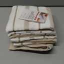 KitchenAid Albany Dishcloth 8 Pack Set, Milkshake/White, 12"x12" (Small)