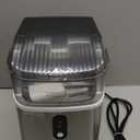 Amazon.com: Kismile Nugget Ice Makers Countertop,Portable Ice Machine with Crushed Ice, 35lbs/Day,Self-Cleaning,One-Click Operation for Home Use(Silver) : Appliances