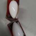 Holiday Time 4 C7 Replacement Ceramic White Bulbs, 2 Pack